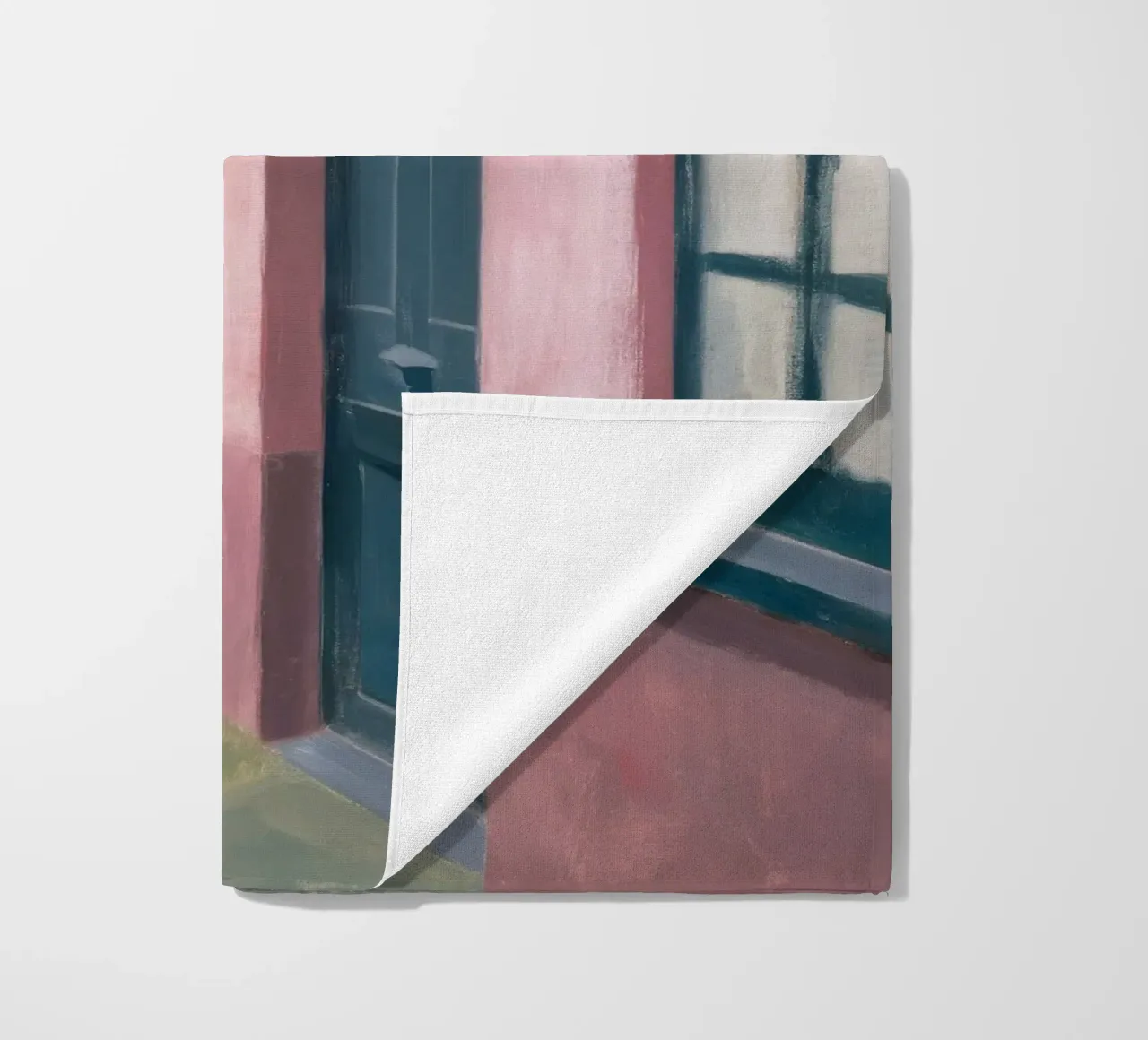 Salita di una scala geometrica telo mare da Opal Strokes