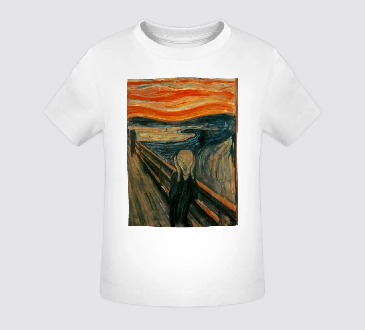 Mensen Schreeuwen Alleen Abstract baby t-shirt van Rachel Gallery