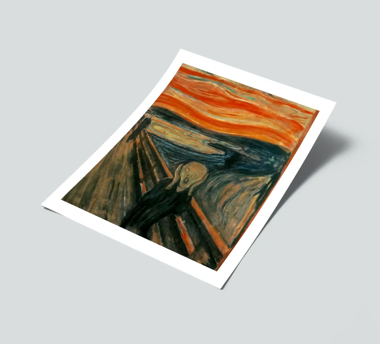 Mensen Schreeuwen Alleen Abstract stickervel van Rachel Gallery