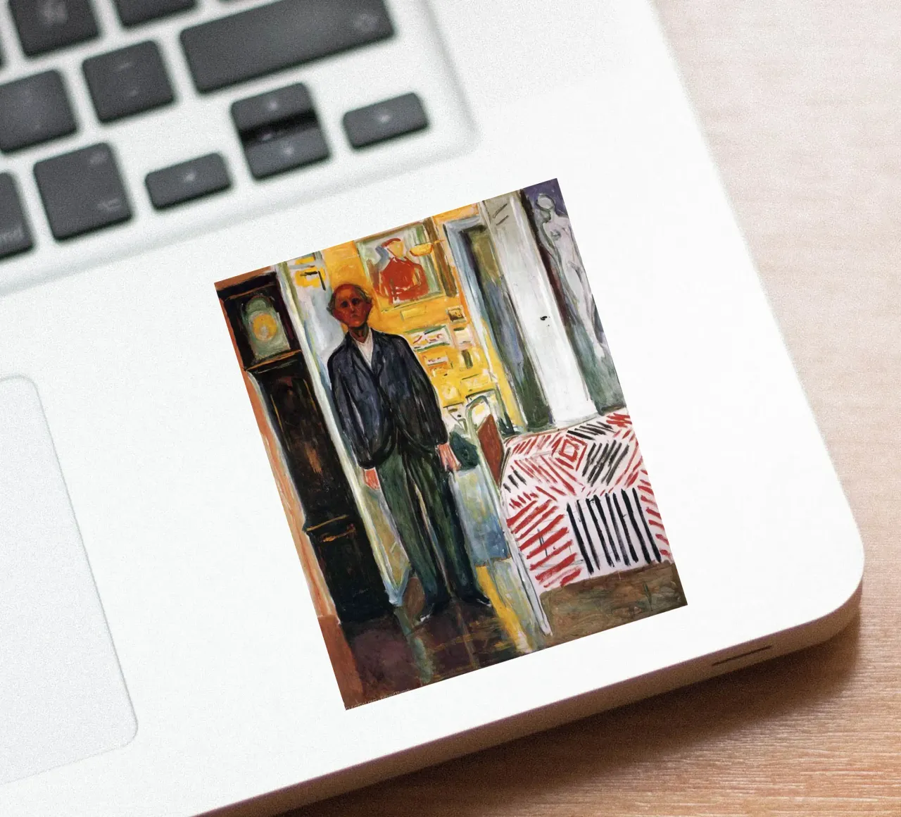 Beste Vader Abstract sticker van Rachel Gallery