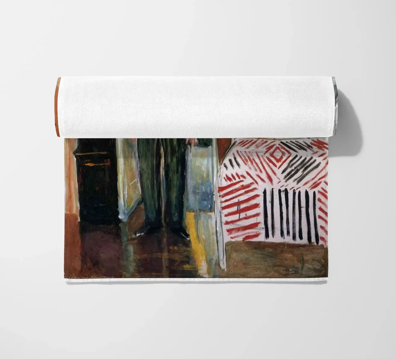 Beste Vader Abstract strandhanddoek van Rachel Gallery