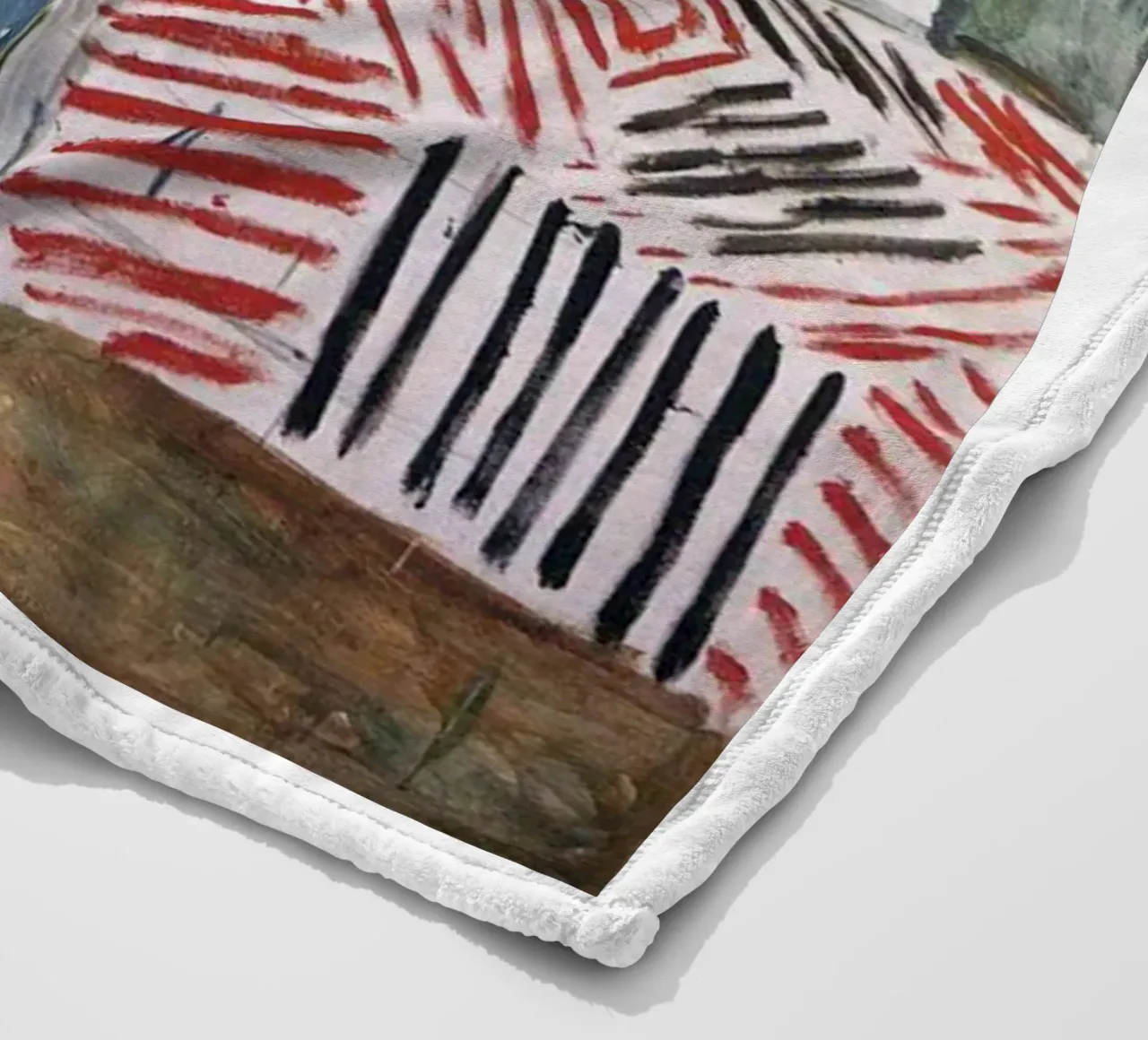 Beste Vader Abstract fleecedeken van Rachel Gallery