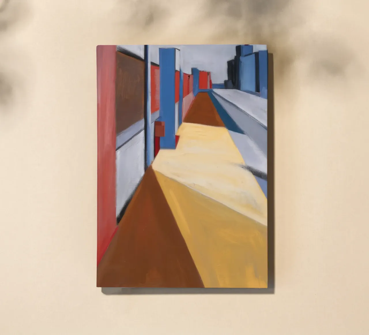 Red Platform Perspective notebook by Opal Strokes