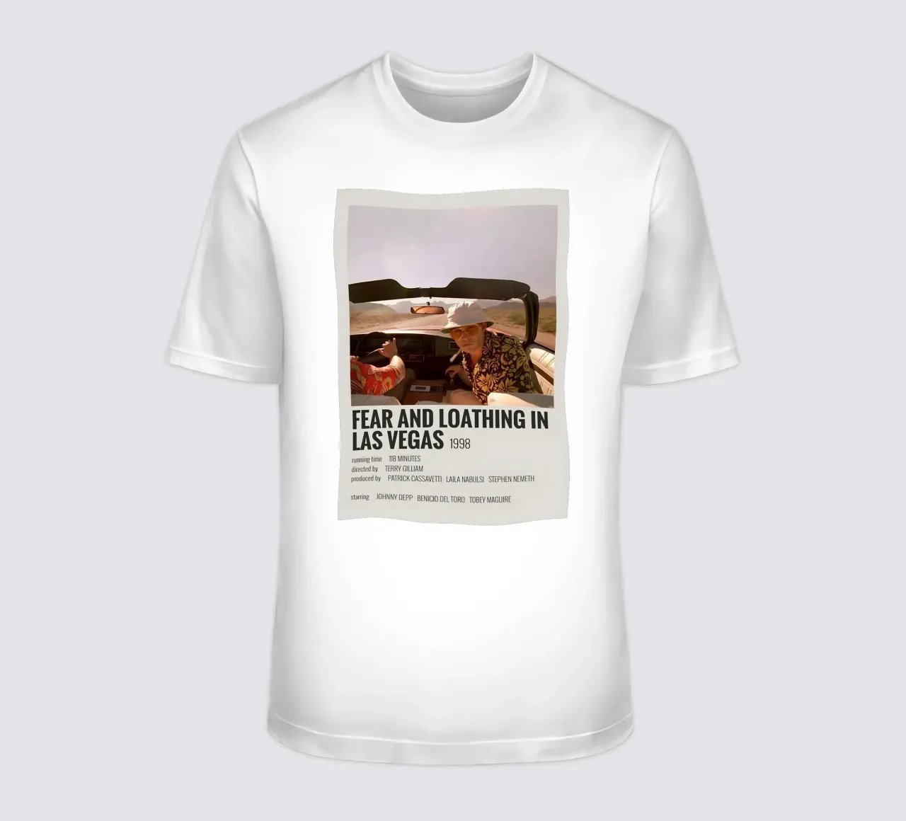 FEAR AND LOATHING IN LAS VEGAS 1998 t-shirt da MVFminimalist
