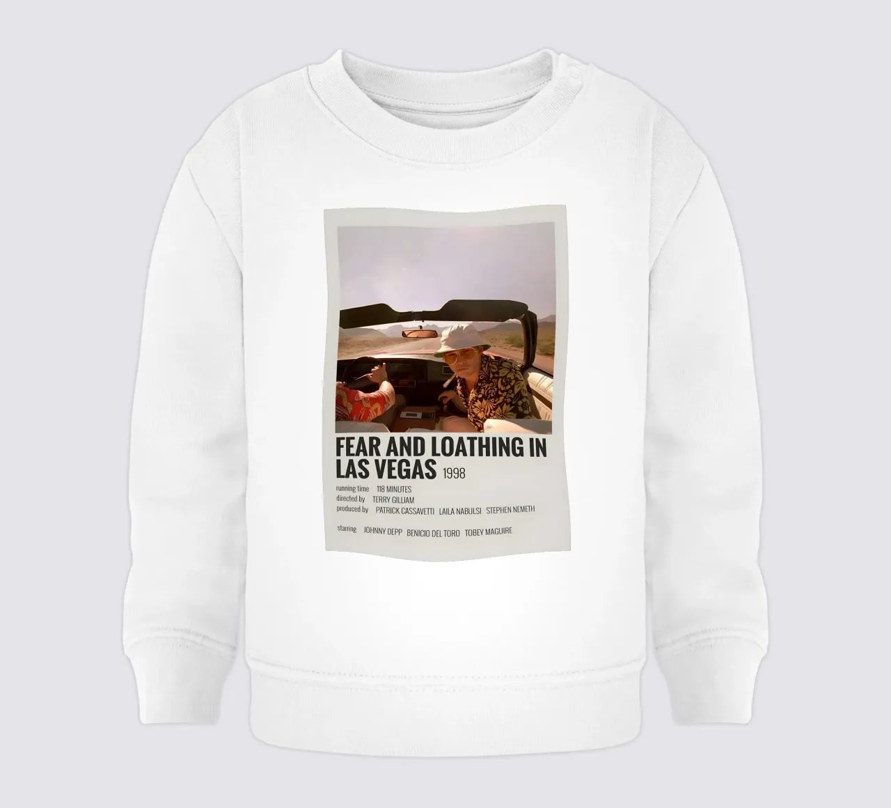 FEAR AND LOATHING IN LAS VEGAS 1998 felpa neonato da MVFminimalist
