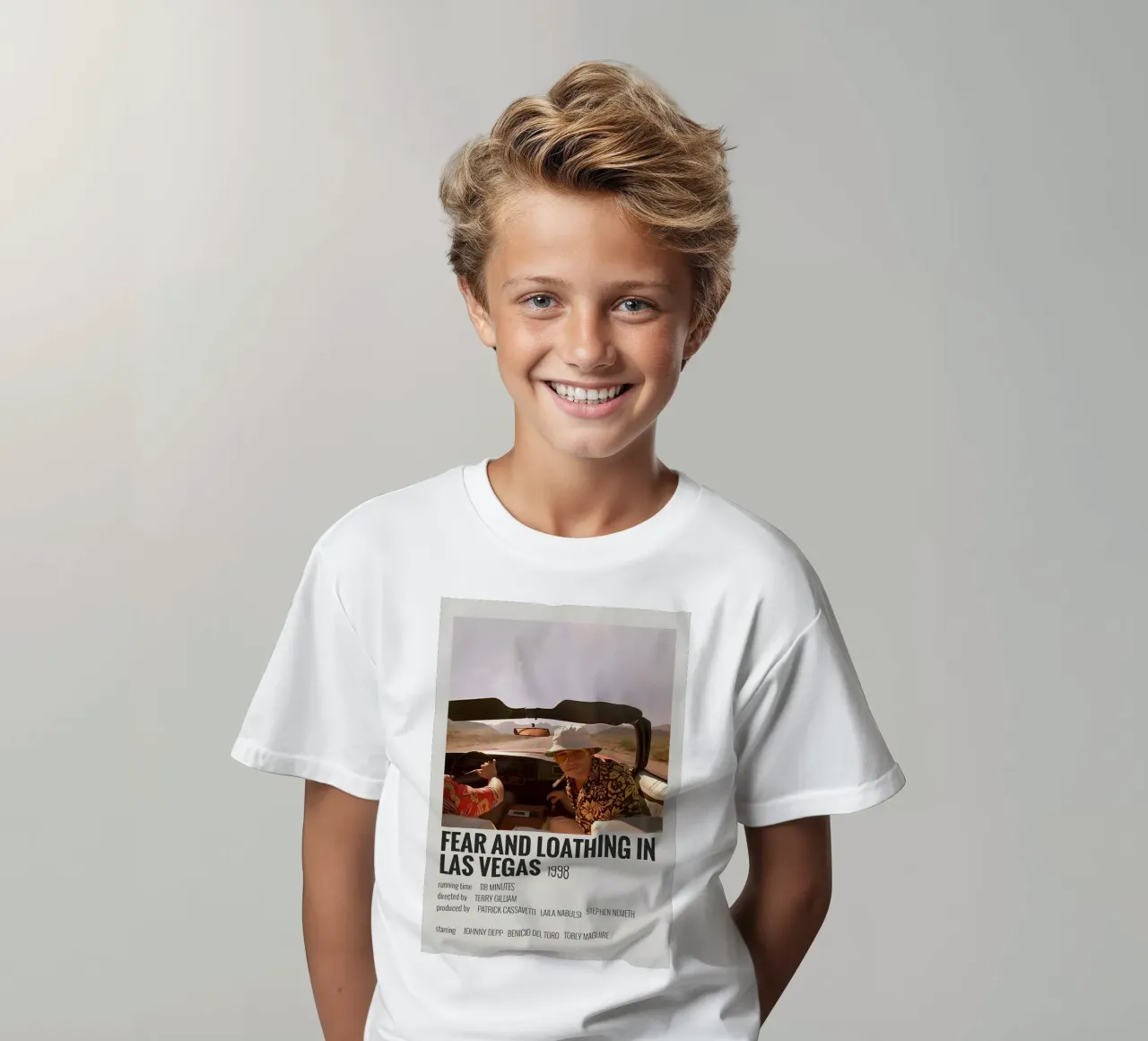 FEAR AND LOATHING IN LAS VEGAS 1998 t-shirt bambini da MVFminimalist