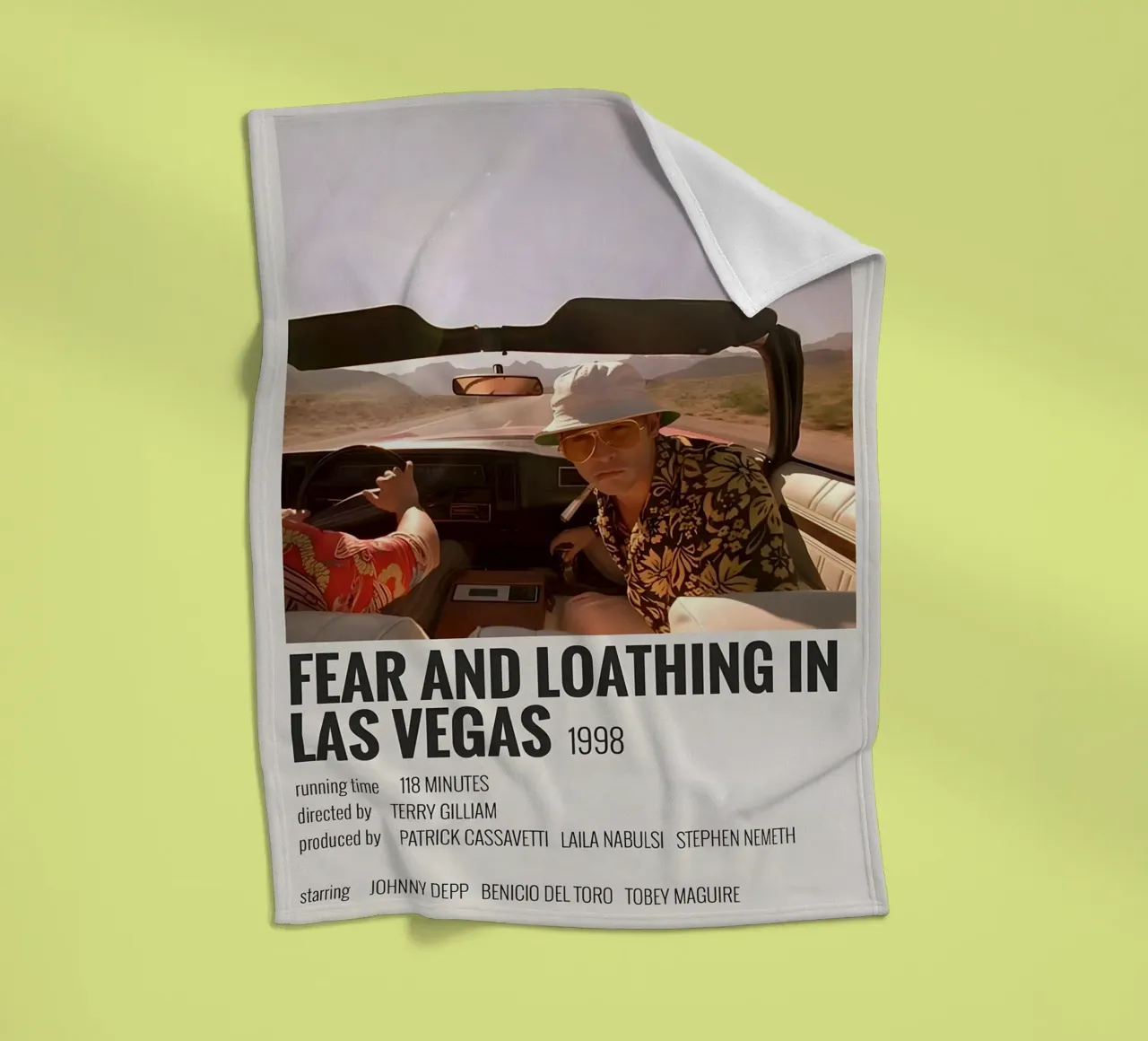 FEAR AND LOATHING IN LAS VEGAS 1998 coperta in pile da MVFminimalist