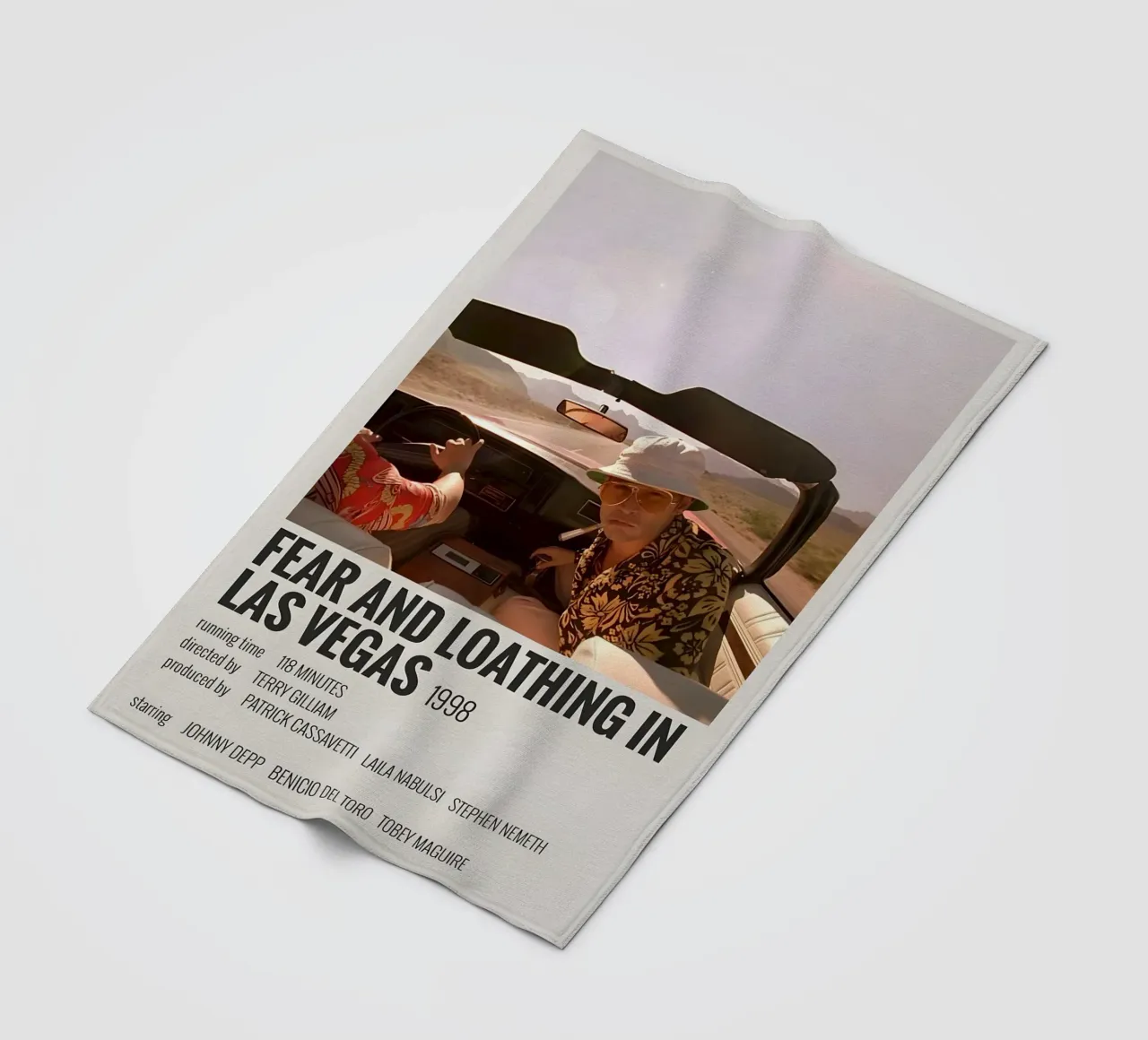 FEAR AND LOATHING IN LAS VEGAS 1998 coperta in pile da MVFminimalist