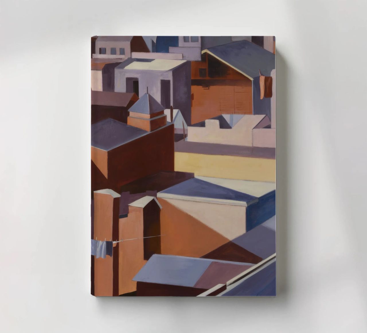 Earthen Block Metropolis notebook by Opal Strokes