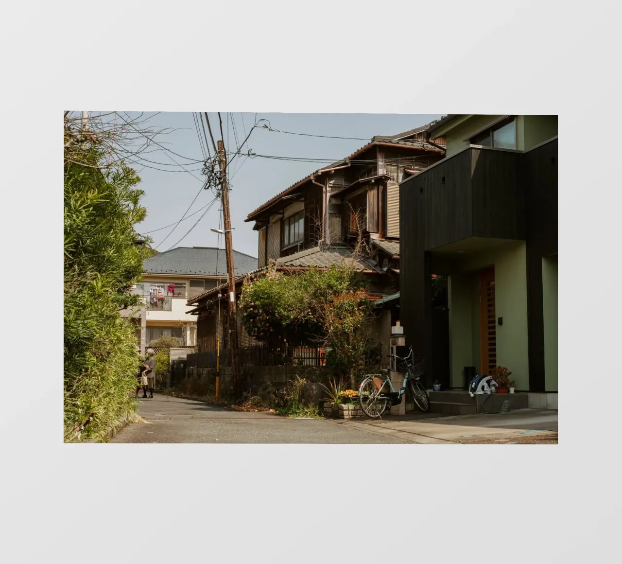 Periferia di Kamakura, Giappone telo in pvc da Marcel Bisig