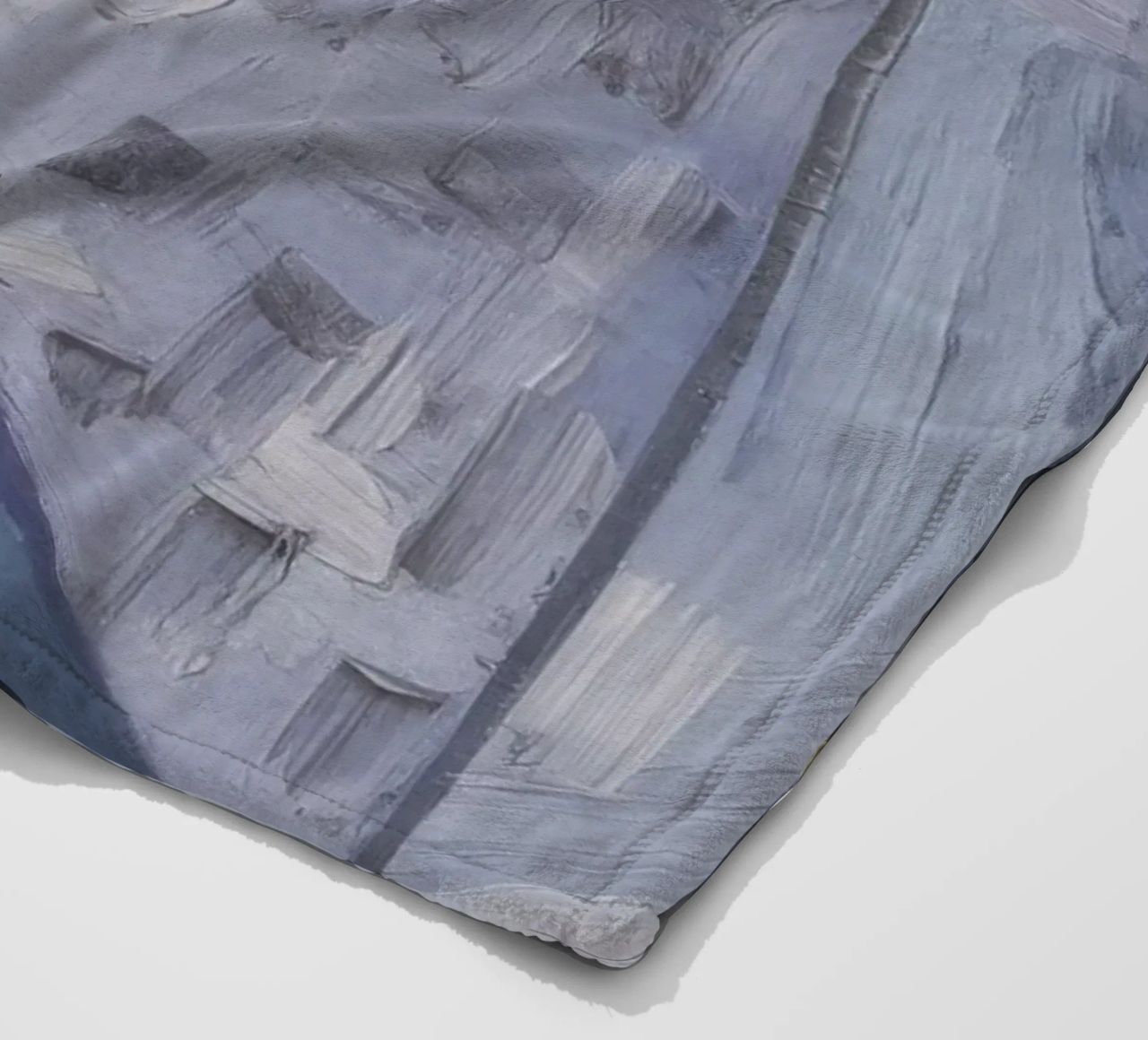 Curva dei sentieri gialli coperta in pile da Opal Strokes
