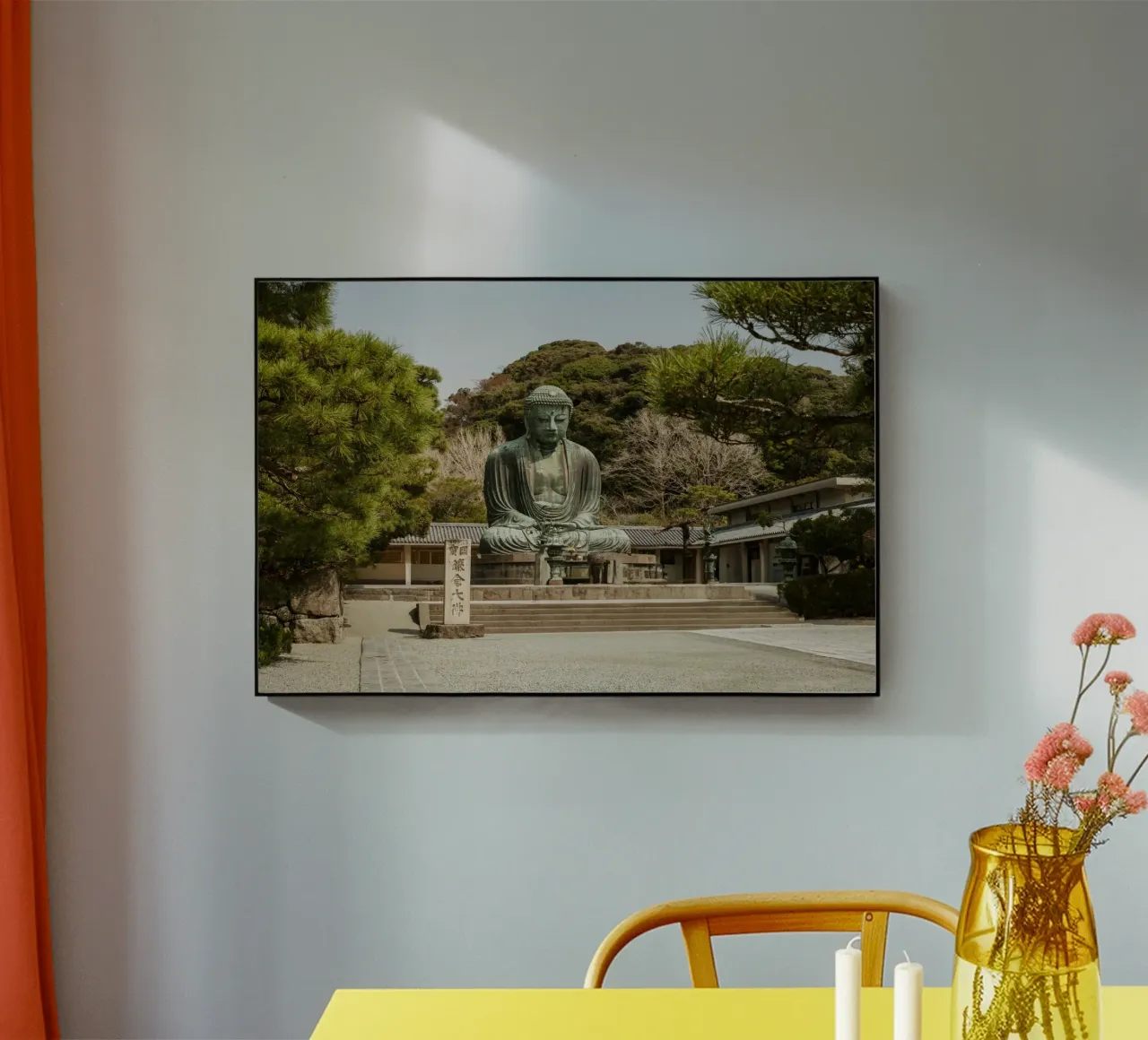 Buddha gigante a Kamakura, Giappone plexiglass da Marcel Bisig