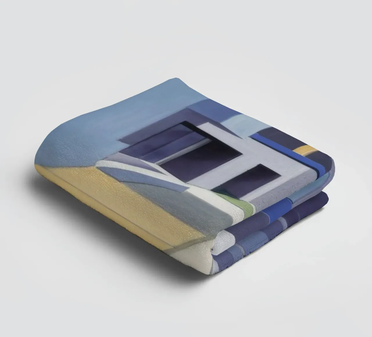Glasfassade Horizont Handtuch von Opal Strokes
