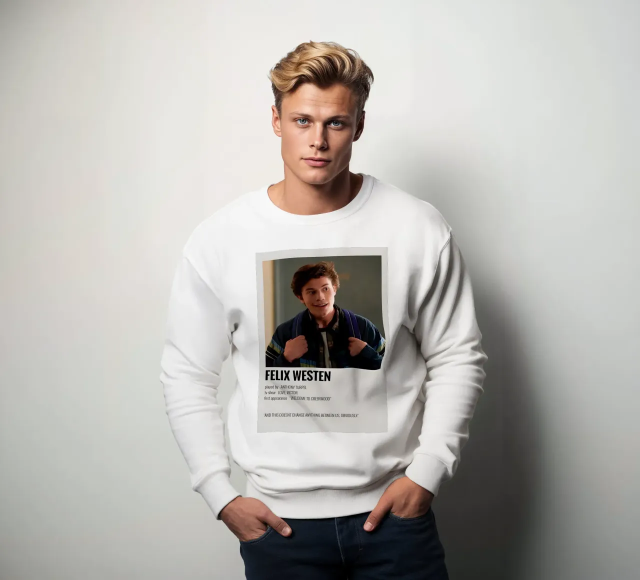 FELIX WESTEN sweatshirt van MVFminimalist