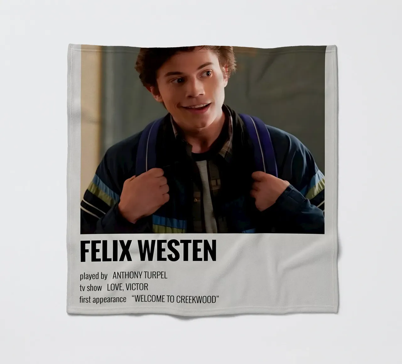 FELIX WESTEN coperta in pile da MVFminimalist