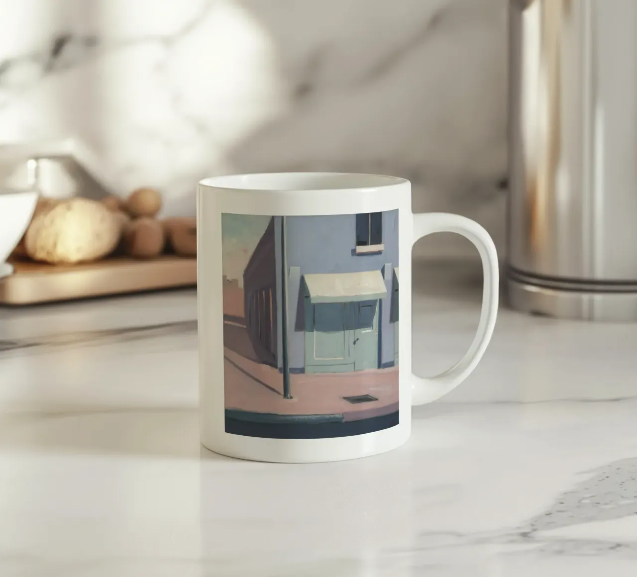 Garage Pastello Immobile tazza in ceramica da Opal Strokes