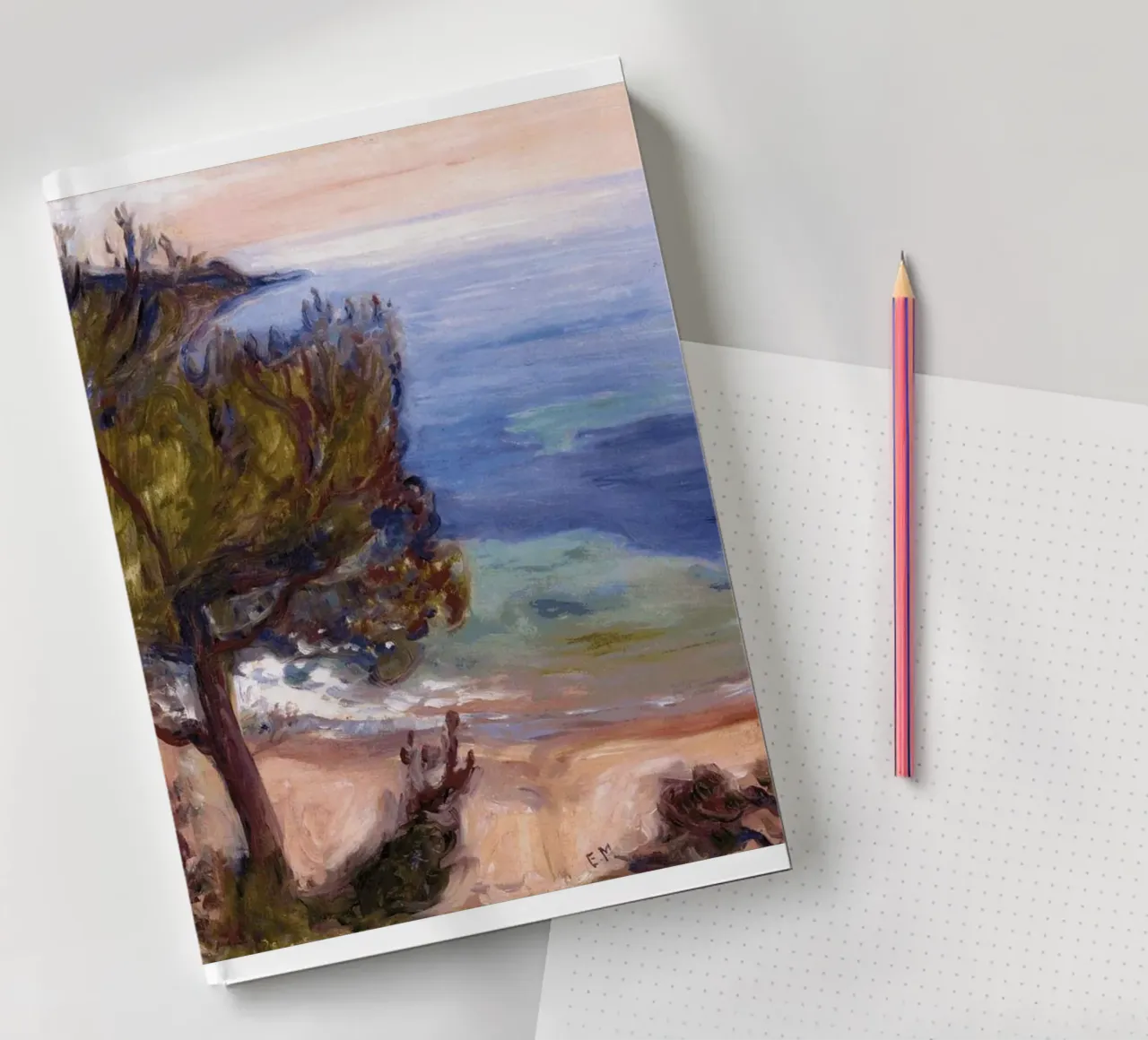 View from the top of the mountain notebook by Rachel Gallery