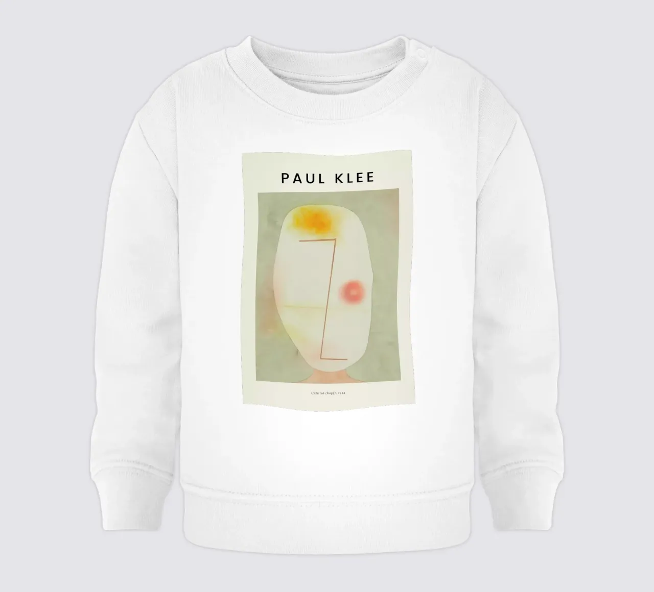 Klee - Untitled (Kopf) baby sweatshirt by Vintage by JUNIQE