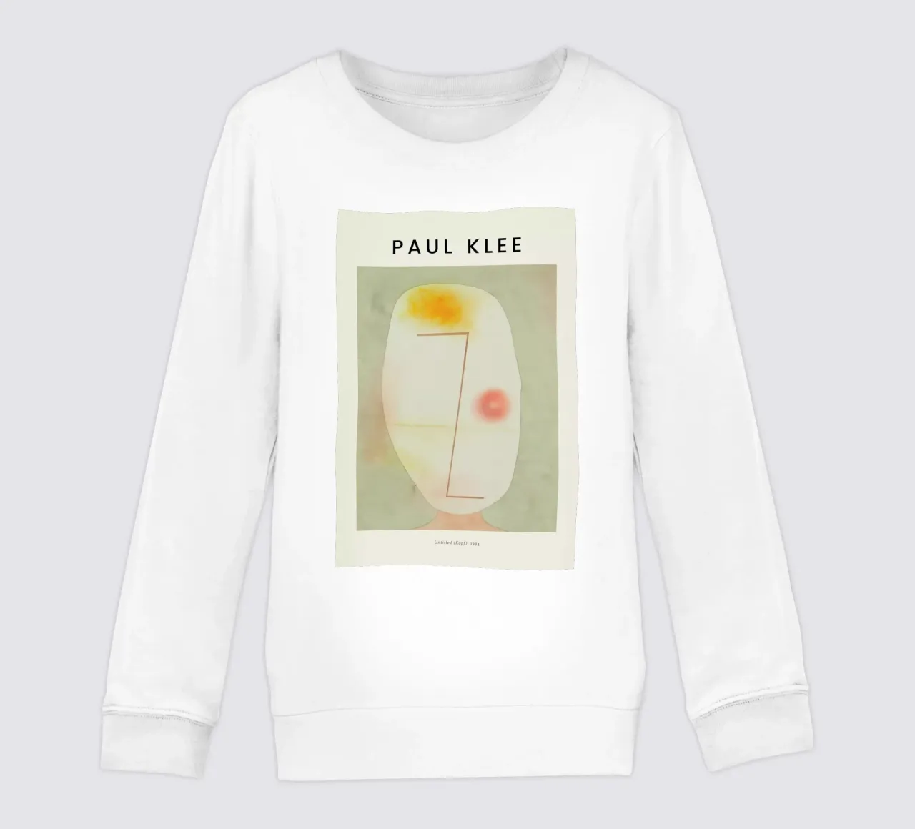 Klee - Untitled (Kopf) felpa bambino da Vintage by JUNIQE