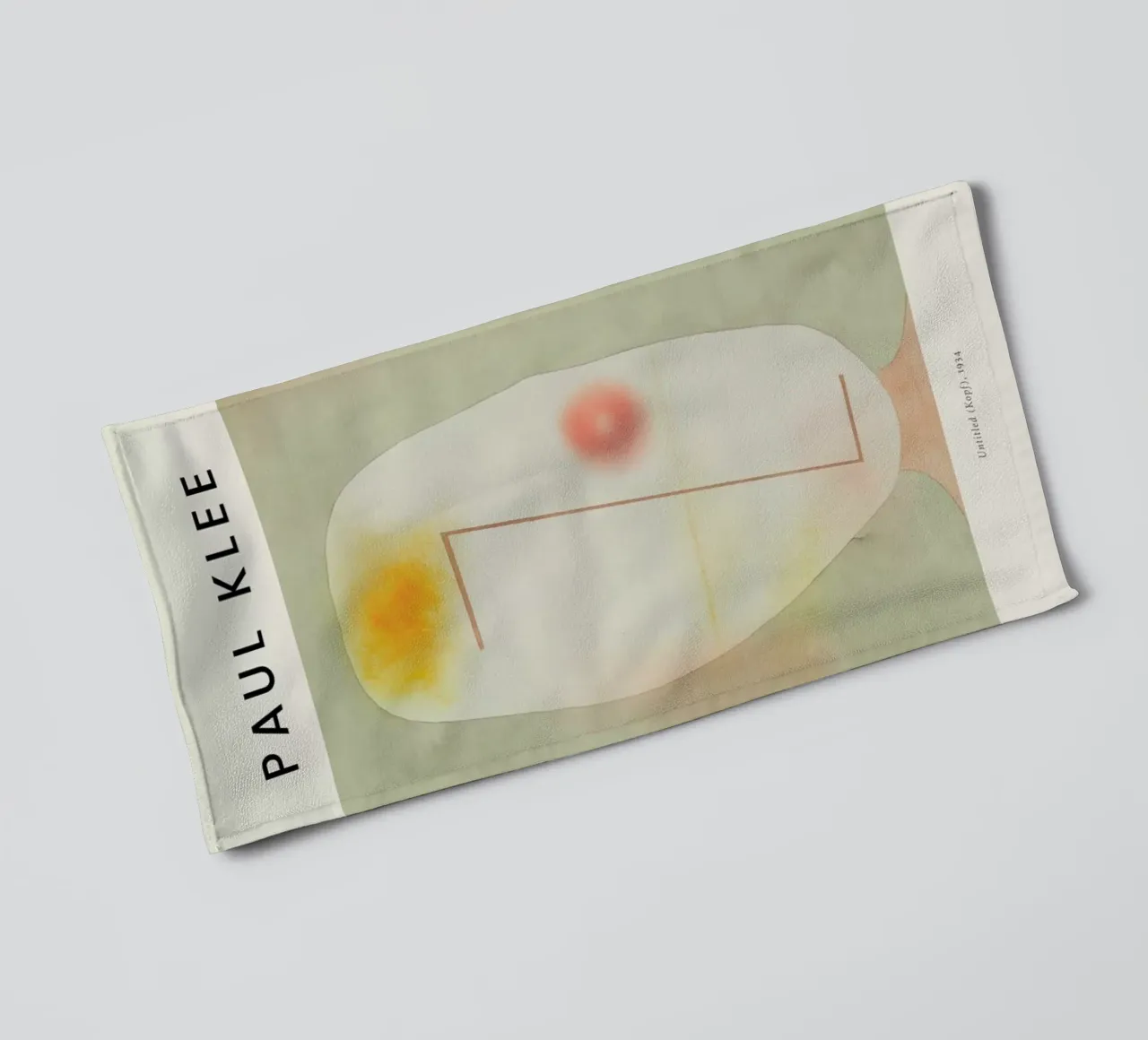 Klee - Untitled (Kopf) Handtuch von Vintage by JUNIQE