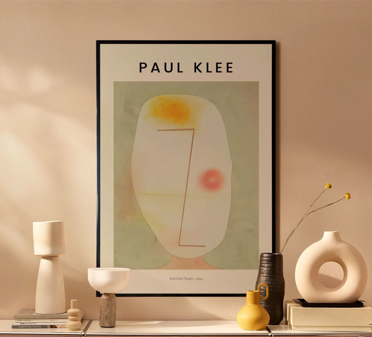 Klee - Untitled (Kopf) poster by Vintage by JUNIQE