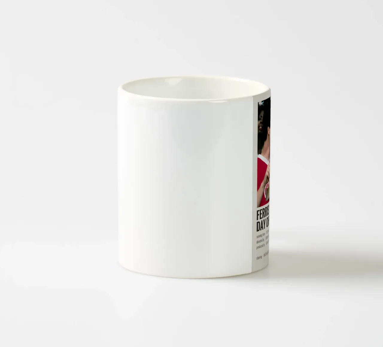 FERRIS BUELLER'S DAY OFF 1986 tazza in ceramica da MVFminimalist