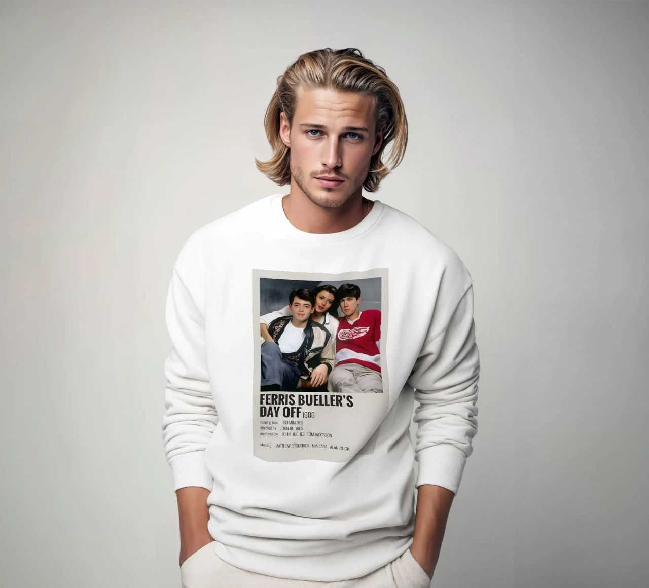 FERRIS BUELLER'S DAY OFF 1986 sudadera de MVFminimalist