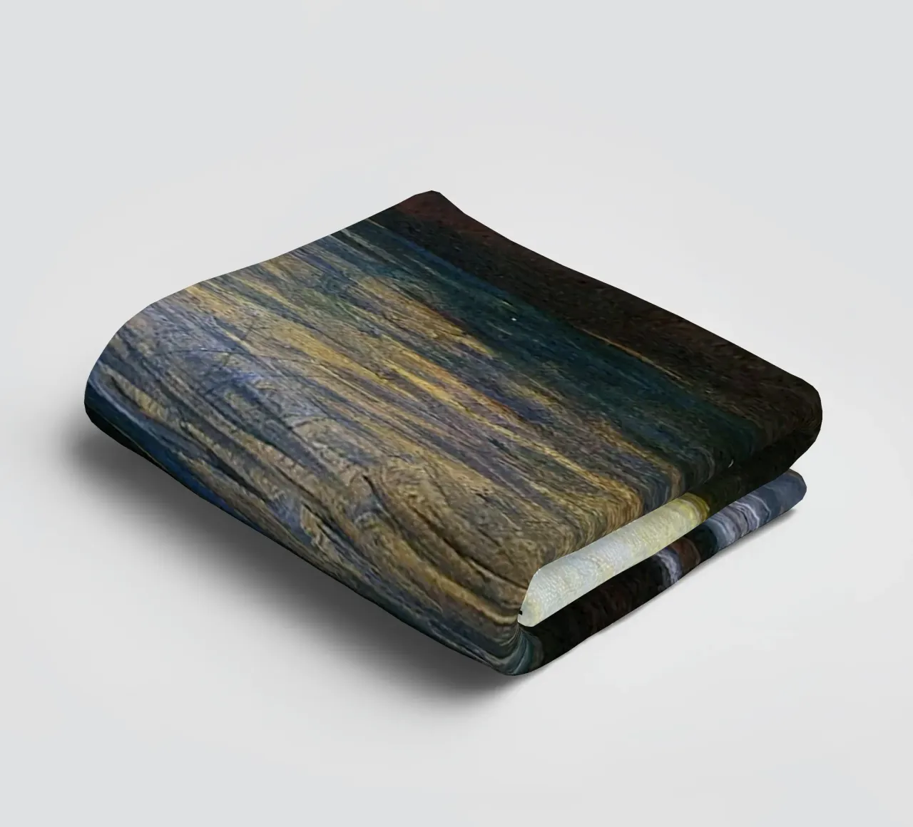 Lake And Mountain Abstract towel by Rachel Gallery