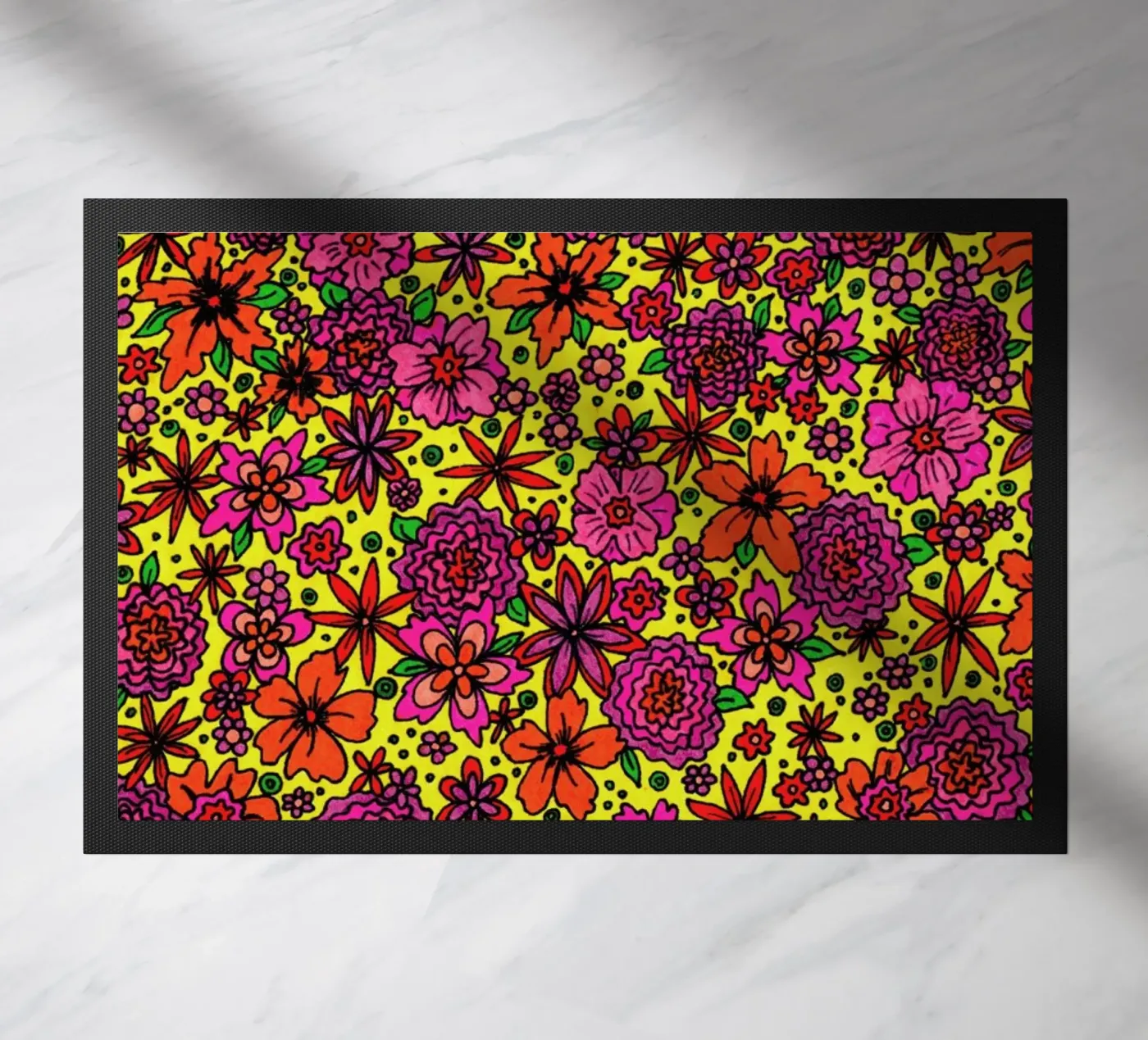 Flower Power Pattern zerbino da KP Design