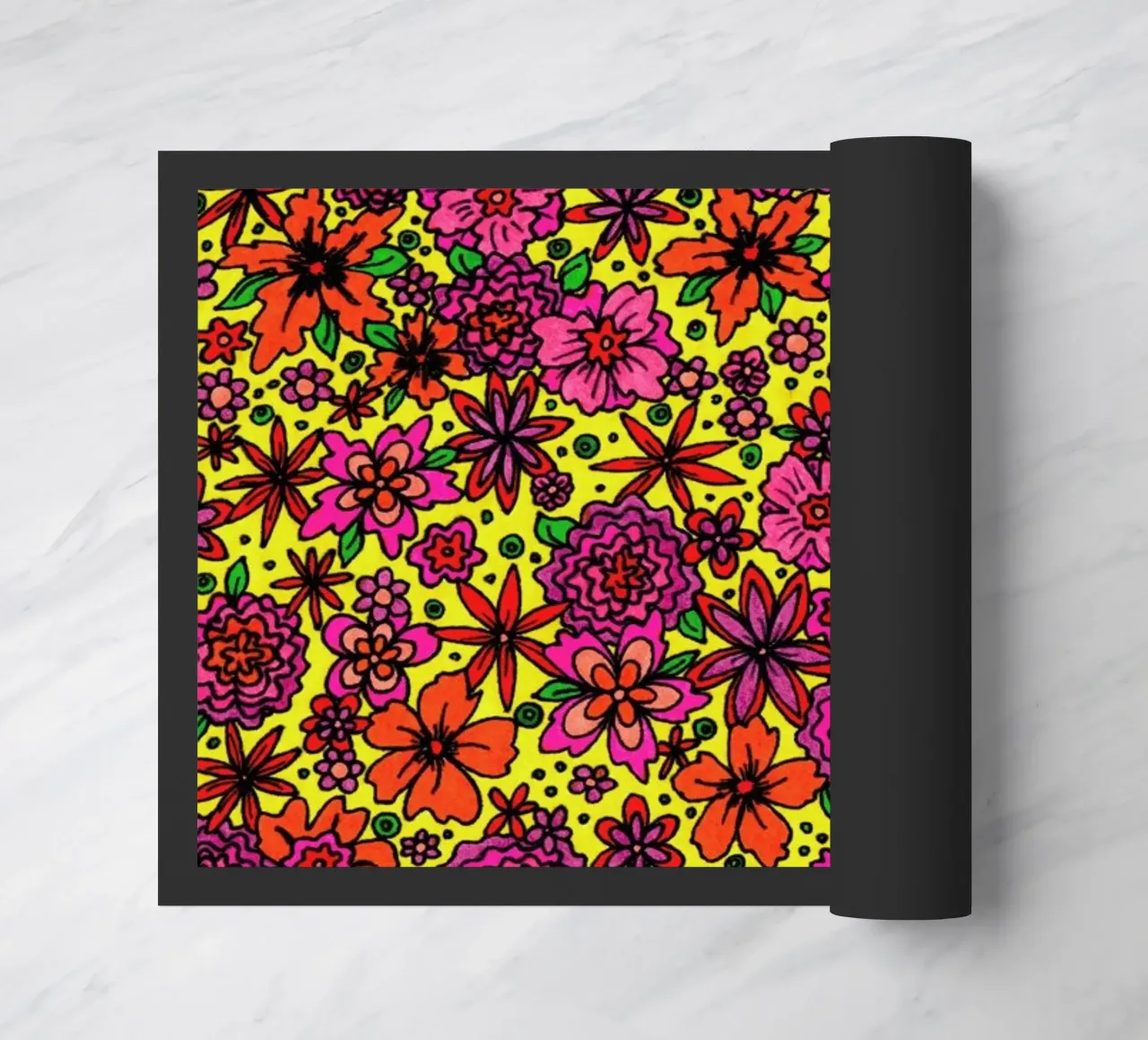 Flower Power Pattern zerbino da KP Design