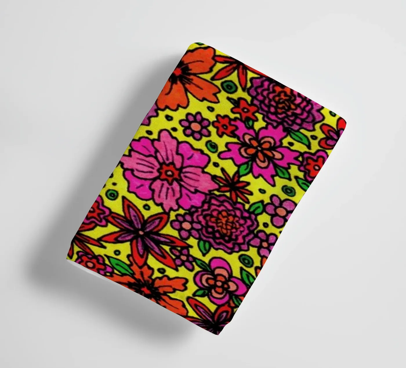 Flower Power Pattern towel by KP Design