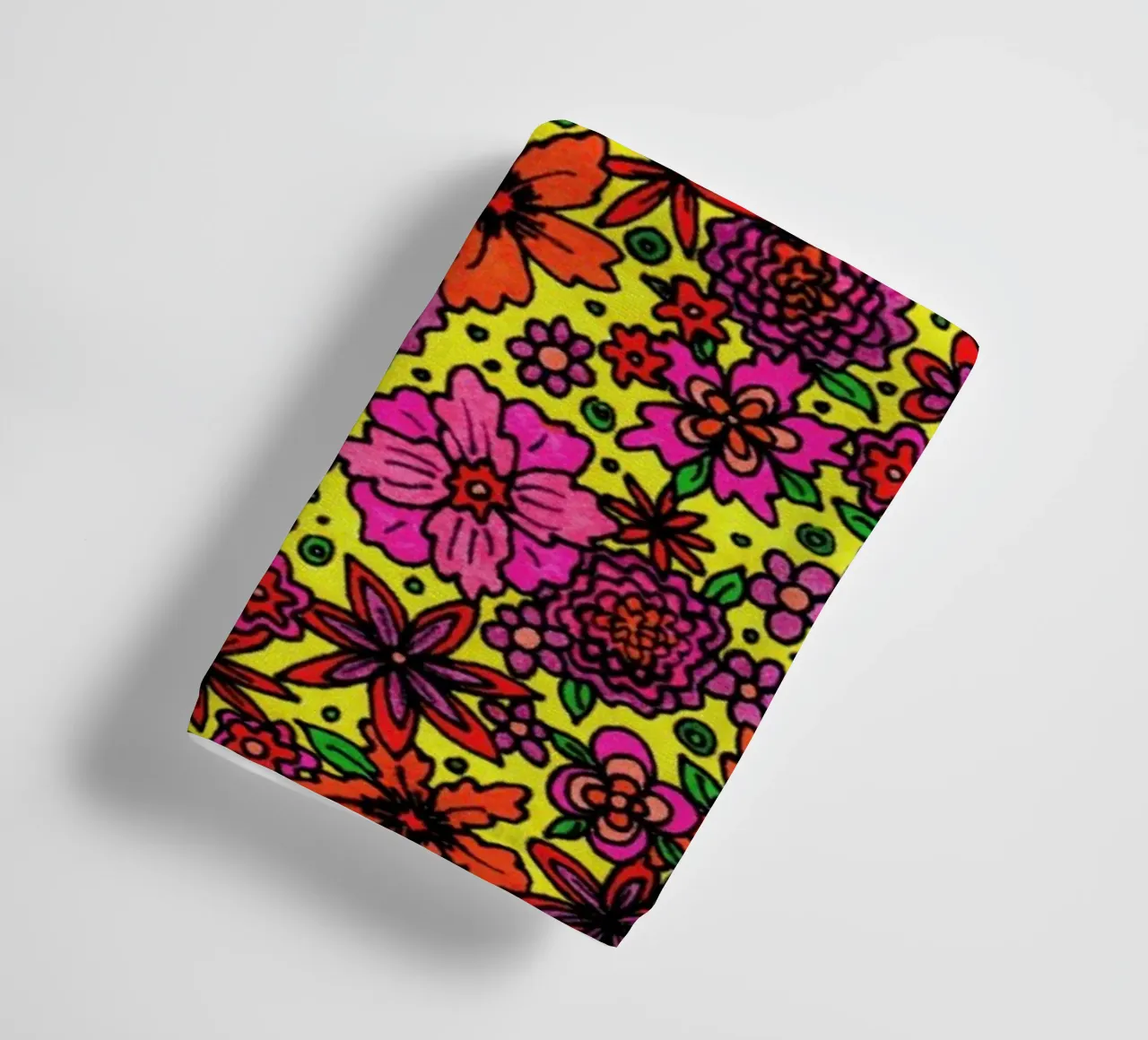 Flower Power Pattern asciugamano da bagno da KP Design