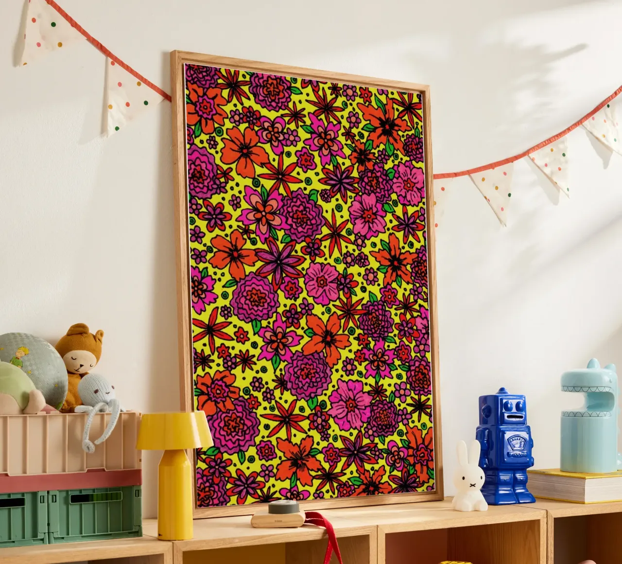 Flower Power Pattern plexiglass da KP Design