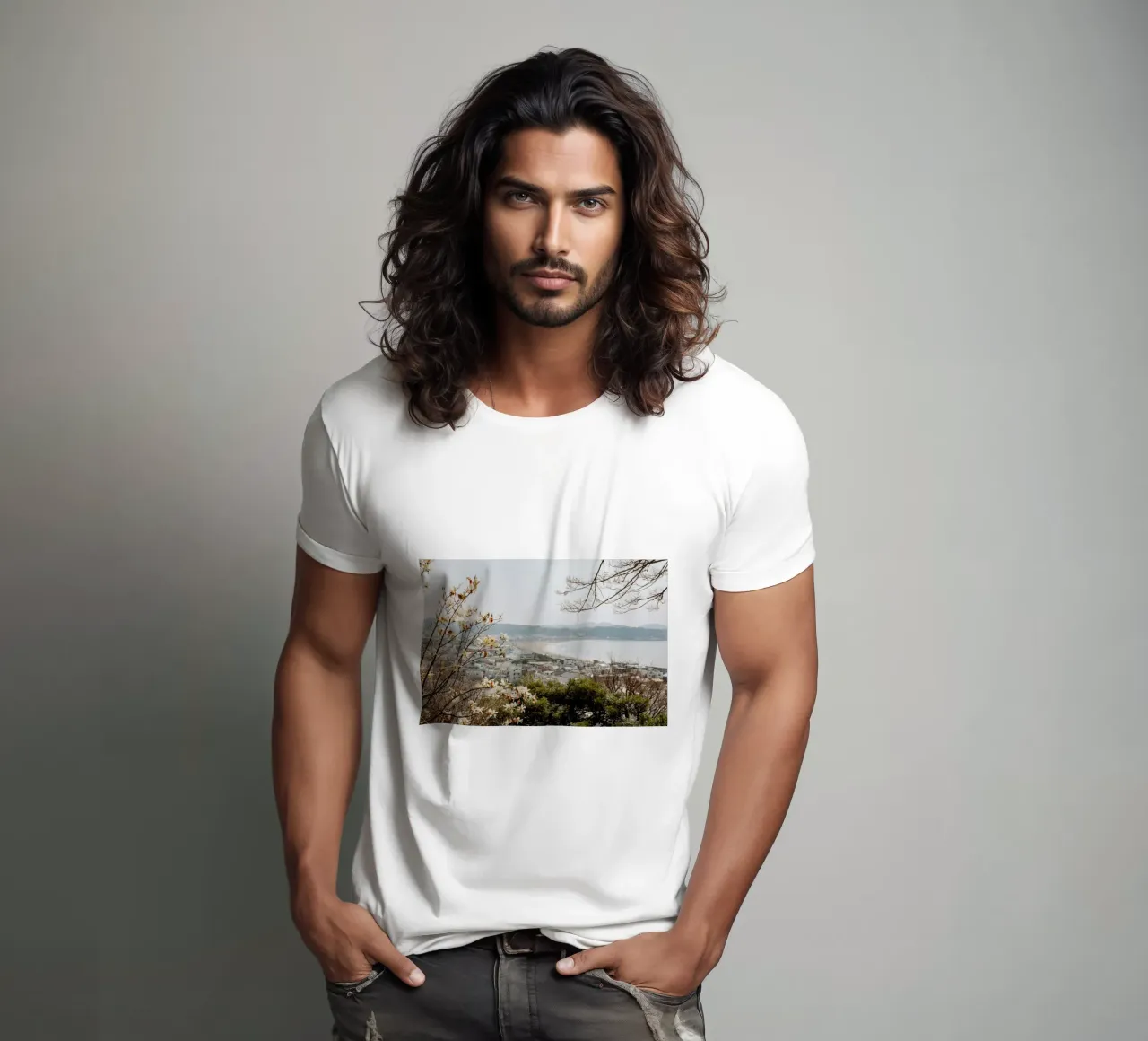 Mare di Kamakura, Giappone t-shirt da Marcel Bisig