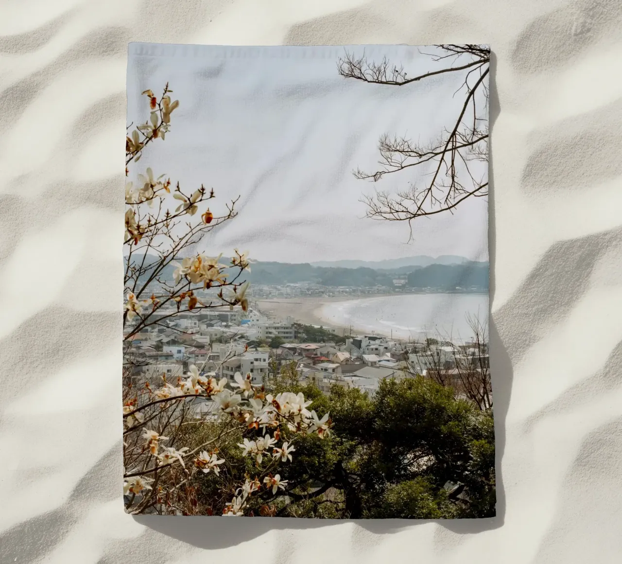 Mare di Kamakura, Giappone telo mare da Marcel Bisig