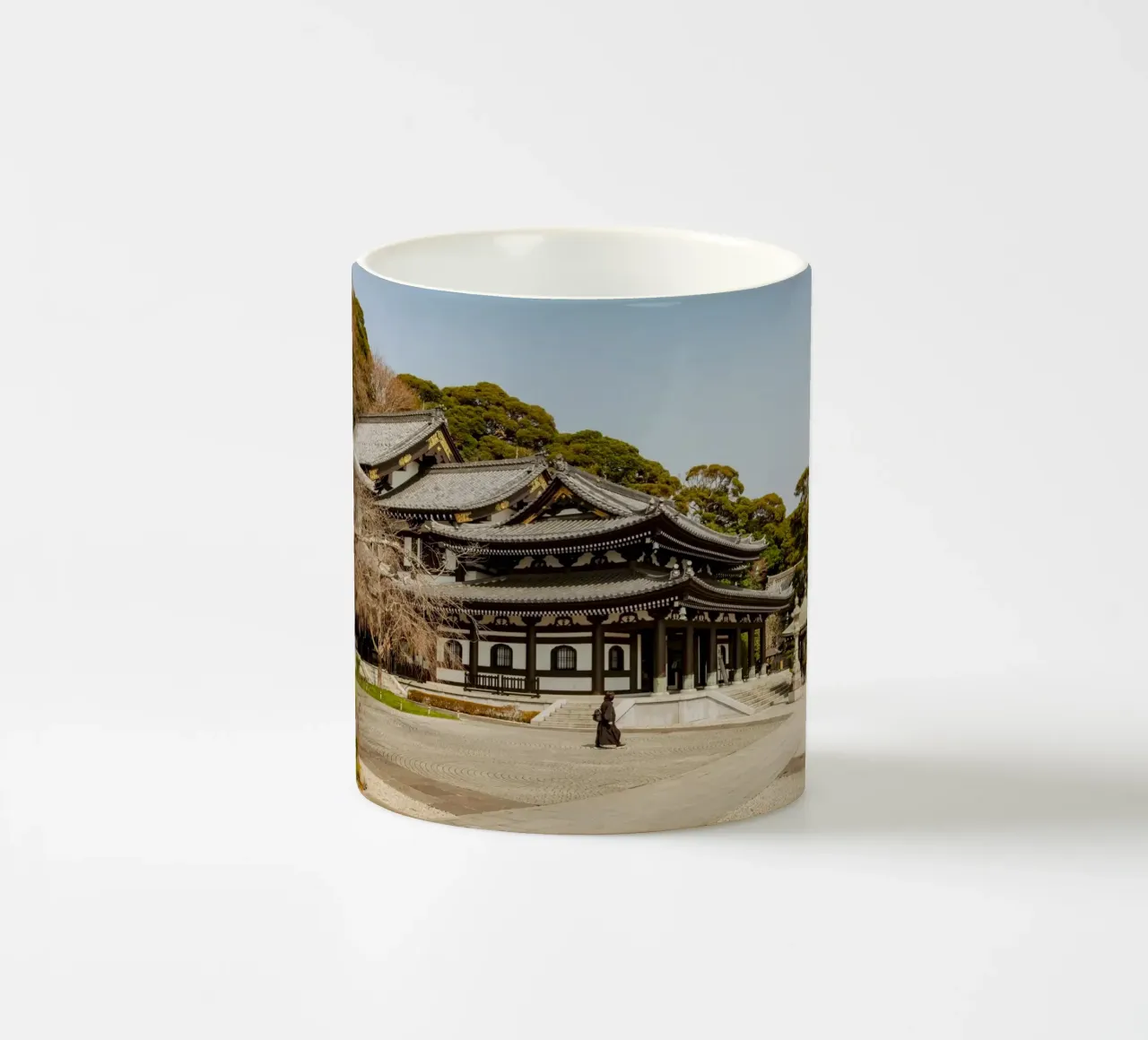Tempio di Kamakura, Giappone tazza in ceramica da Marcel Bisig