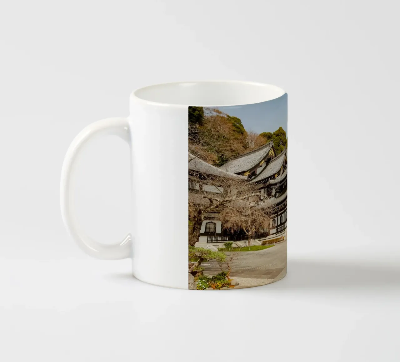 Tempio di Kamakura, Giappone tazza in ceramica da Marcel Bisig