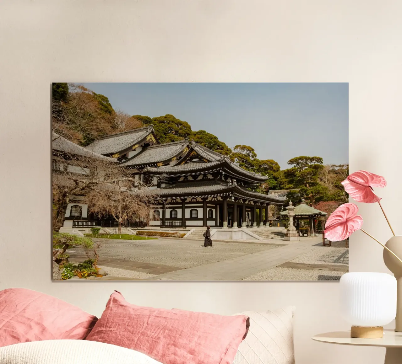 Tempio di Kamakura, Giappone carta hahnemühle da Marcel Bisig