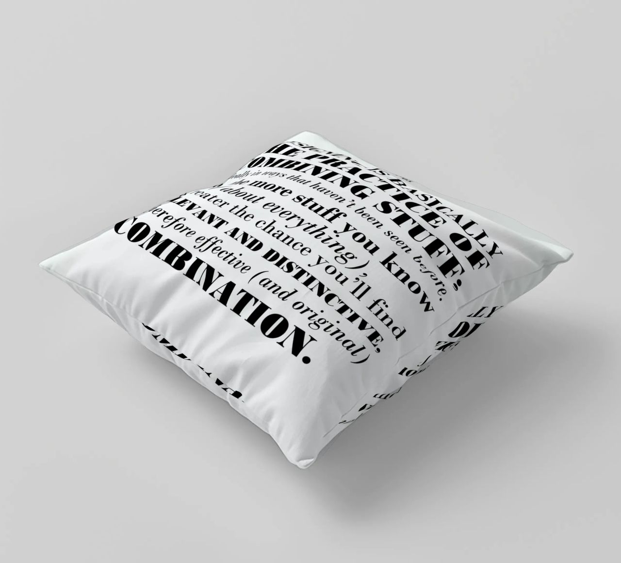 Rule 05 - Combination cuscino da Mr Cup