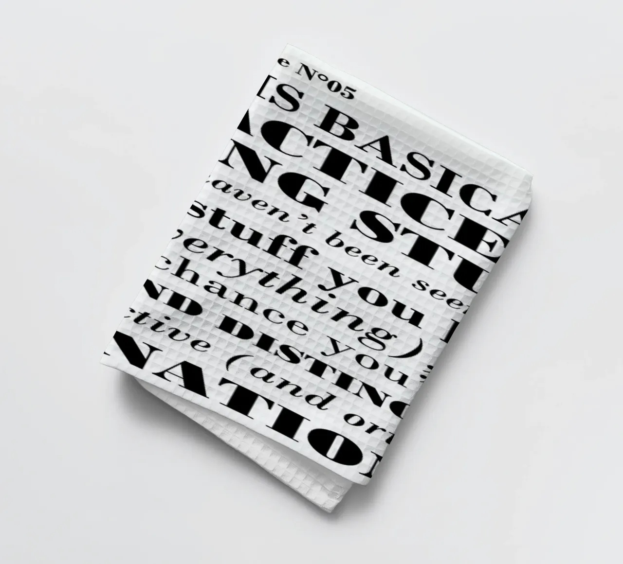 Rule 05 - Combination canovaccio da cucina da Mr Cup