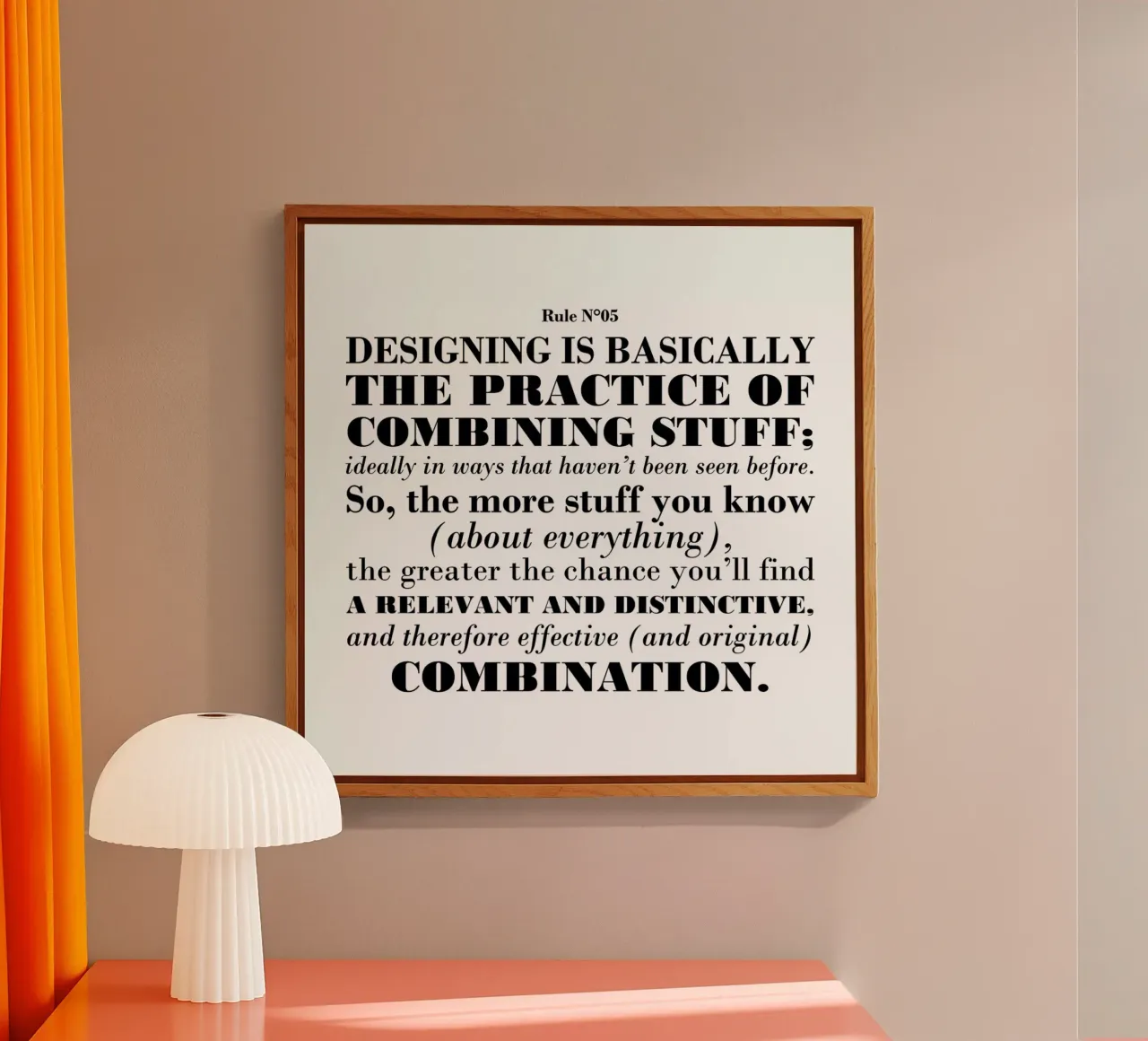 Rule 05 - Combination plexiglass da Mr Cup