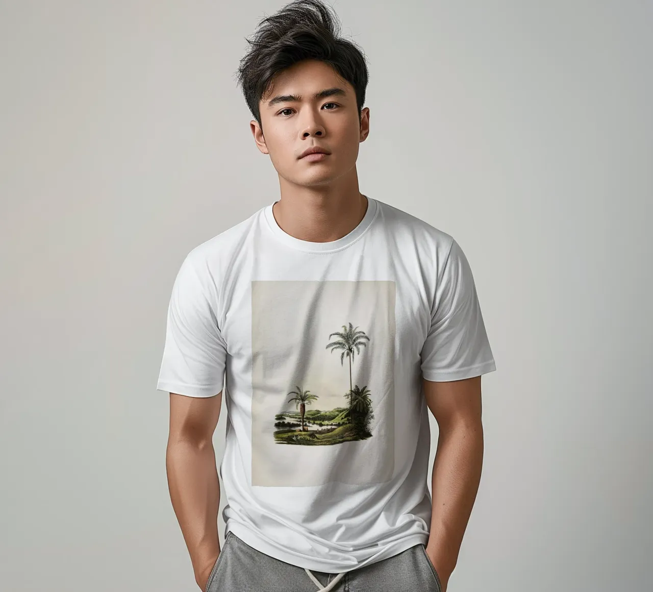 Vintage Martius 2 Cocos Botryophora t-shirt da Vintage Print Collection