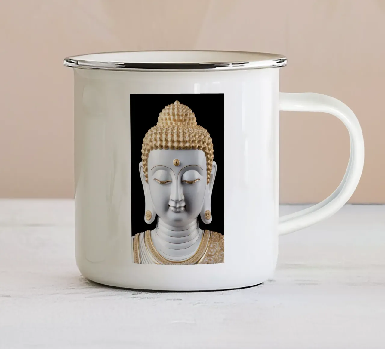 Arte da parete di Imagine tazza in smalto da Imagine