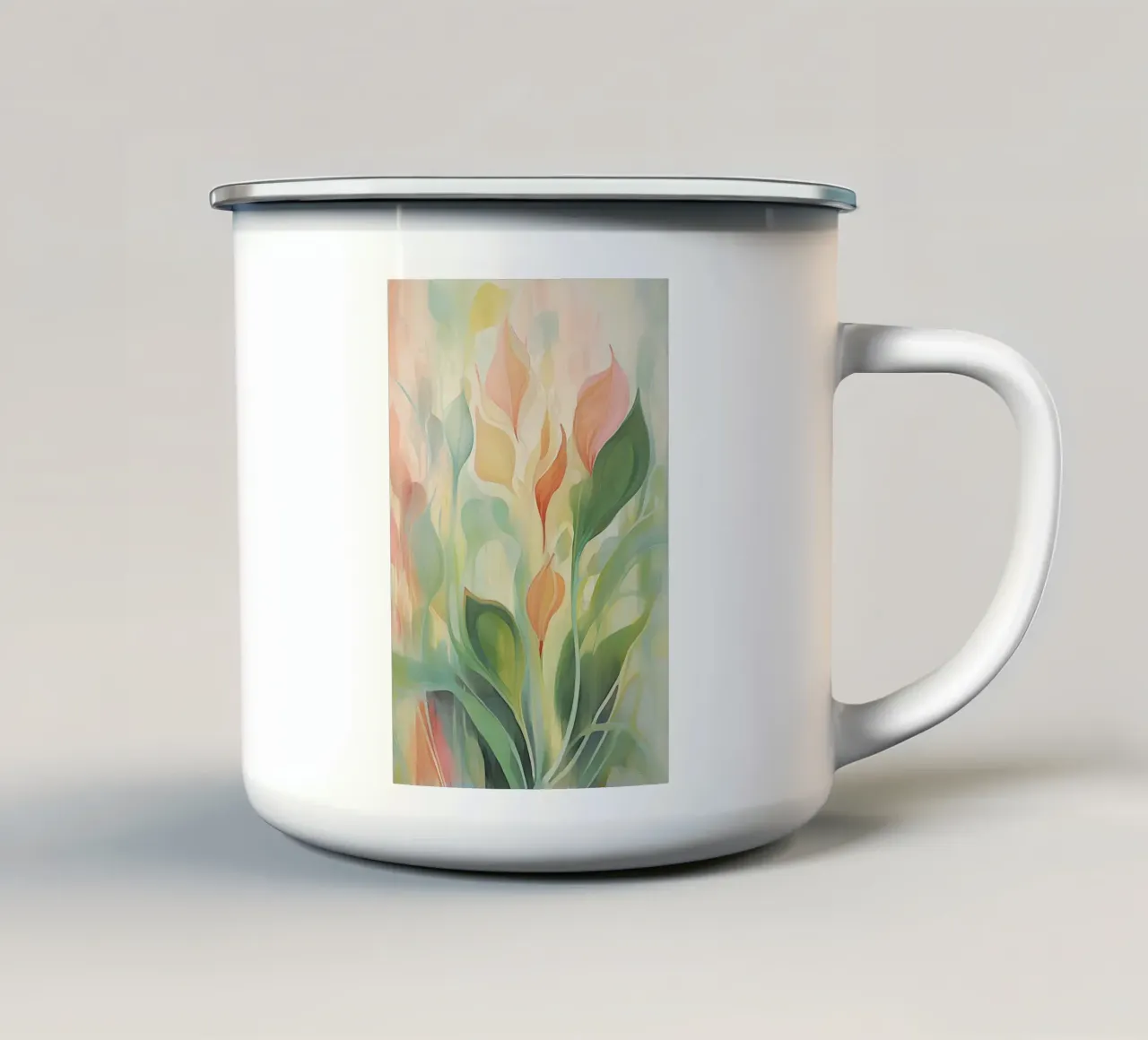 Wandkunst von Imagine Emaille Tasse von Imagine