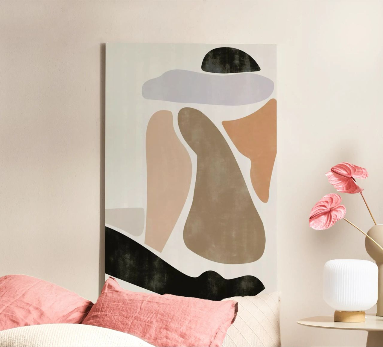 One Black Stocking Leinwand von Kit Agar