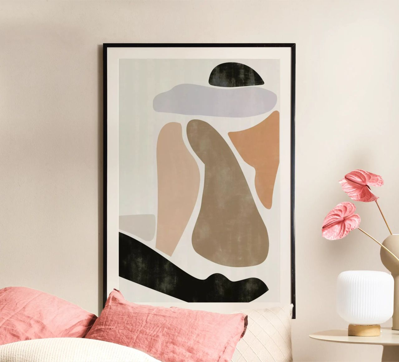 One Black Stocking Poster von Kit Agar