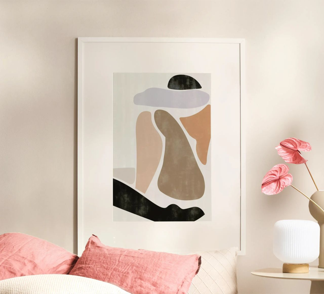 One Black Stocking Poster von Kit Agar