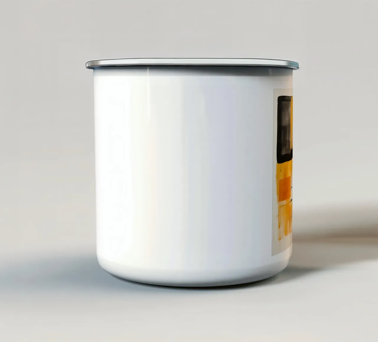 Arte da parete di Imagine tazza in smalto da Imagine