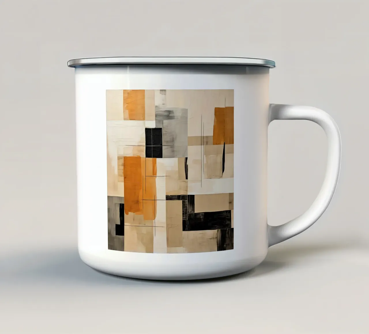 Arte da parete di Imagine tazza in smalto da Imagine