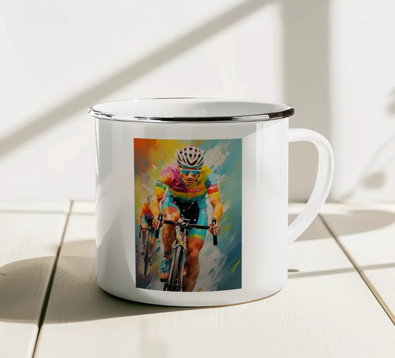 Wall-art by Imagine enamel mug by Imagine
